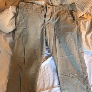Slim fit American eagle khakis